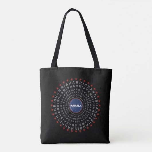 "Zo onserieus" x "Kamala Echoes of Change" Collab Tote Bag (Achterkant)