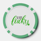 Zo ontzettend Lucky Poker Chip (Achterkant)