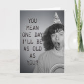 Zo oud als jij kaart (Voorkant)