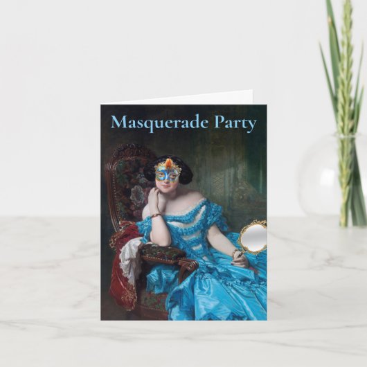 Zo Posh Masqueradefeest Aankondiging (Voorkant)