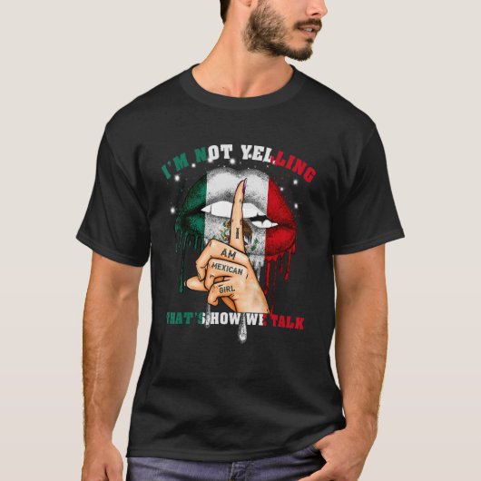 Zo praten we over Mexicaanse vrouwen. T-shirt (Voorkant)