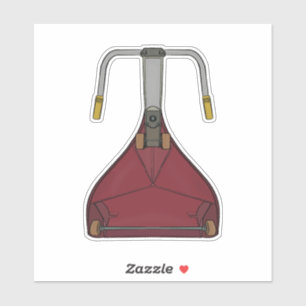 Zo reed ik in de jaren 70 en 80. sticker