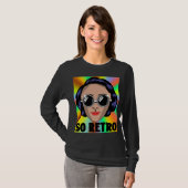 ZO RETRO DAMES VROUWEN MOEDER VROUW T-Shirts (Voorkant volledig)