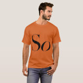 Zo retro t-shirt (Voorkant volledig)