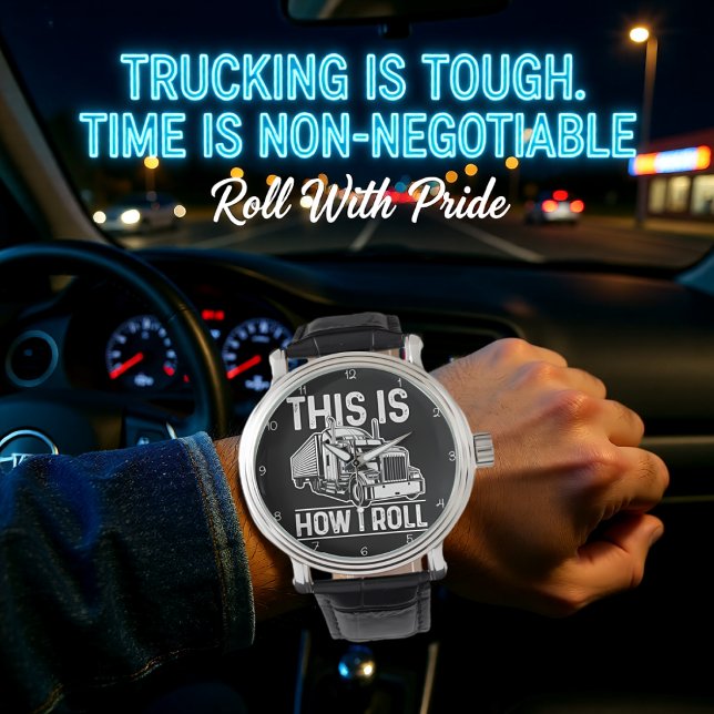 Zo Rijd Ik, Vrachtwagenchauffeur Horloge (Creator heeft geüpload)