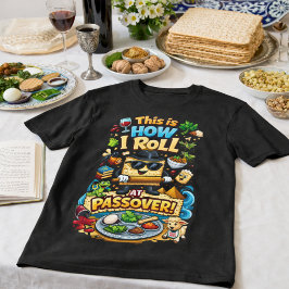 Zo Rol Ik Bij Pasen Grappige Matzah T-shirt