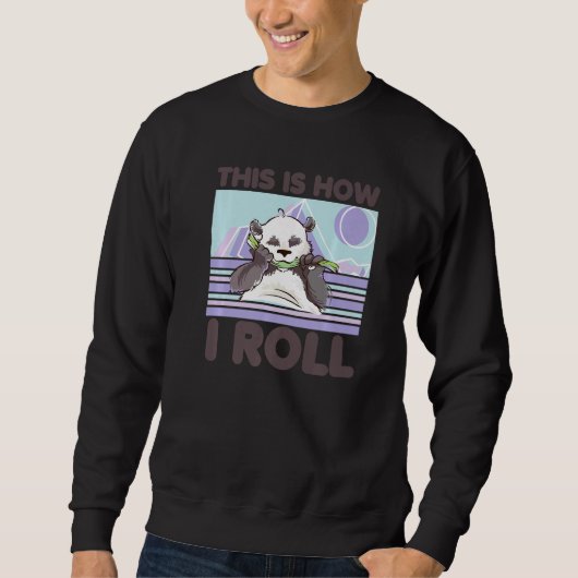 Zo Rol Ik Dus Dierentuin Dier   Panda Beer  2 Trui (Voorkant)