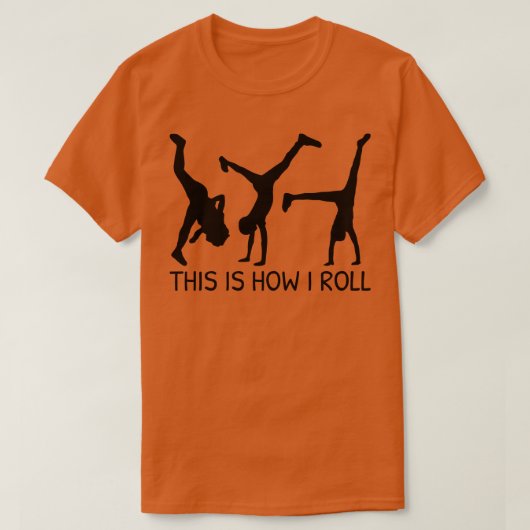 Zo rol ik een grappig wiel t-shirt (Design voorkant)