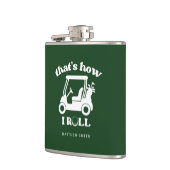 Zo rol ik golfkar Golfer Pap Heupfles (Links)