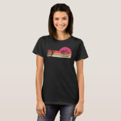 Zo rol ik golfroller Onderzetter Funny Retro T-shirt (Voorkant volledig)
