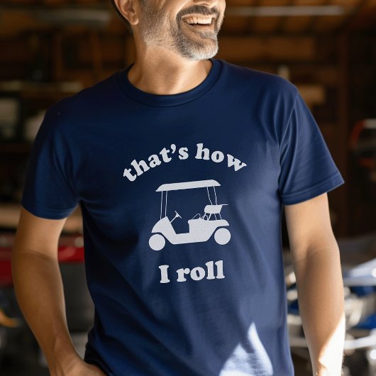Zo rol ik | Golftoernooi op maat T-shirt