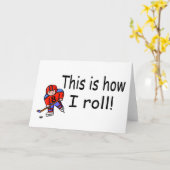 Zo rol ik (hockey) kaart (Gele Bloem)