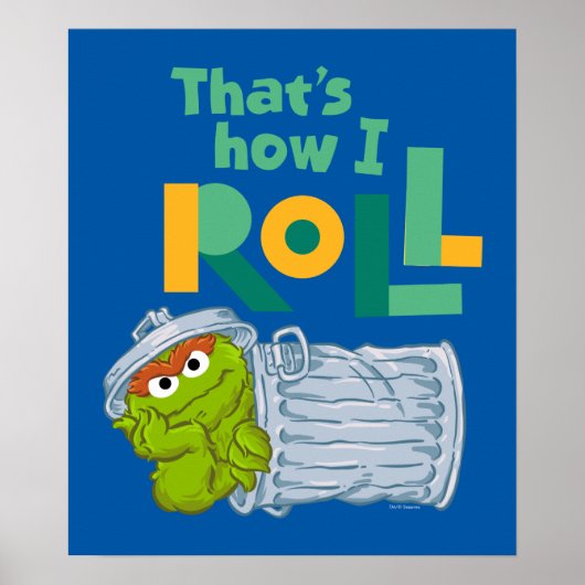 Zo rol ik nu eenmaal poster (Voorkant)