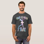 Zo rol ik over het ijs t-shirt (Voorkant volledig)