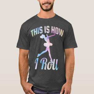Zo rol ik over het ijs t-shirt