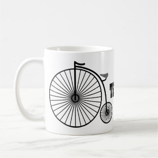 Zo rol ik Penny Farthing Coffee Mok