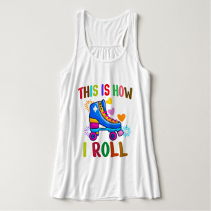 Zo rol ik - Roller Skaten Tanktop
