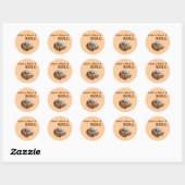 Zo Rol Ik Ronde Sticker (Vel)
