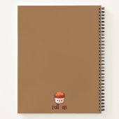 Zo rol ik Schattige Kawaii Sushi Notitieboek (Achterkant)