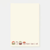 Zo rol ik Schattige Kawaii Sushi Post-it® Notes (Voorkant)