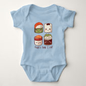 Zo rol ik Schattige Kawaii Sushi Romper (Voorkant)