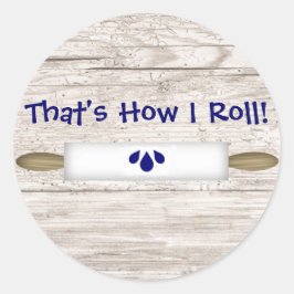 Zo rol ik Sticker