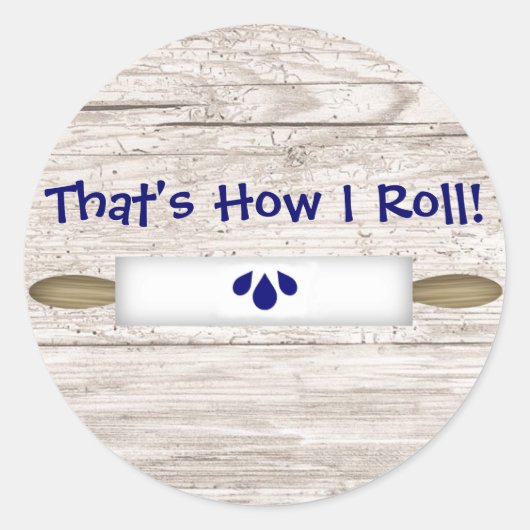 Zo rol ik Sticker (Voorkant)