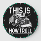 Zo rol ik, Trucker Grote Klok (Voorkant)