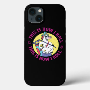 Zo rol ik Unicorn Pro golfkleding Golfi Case-Mate iPhone Case