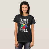 Zo rollen we Bocce Ball Player Bowling Gam T-shirt (Voorkant volledig)