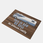 Zo rollen we roesthout RV-camper/aangepast Deurmat (Schuin)