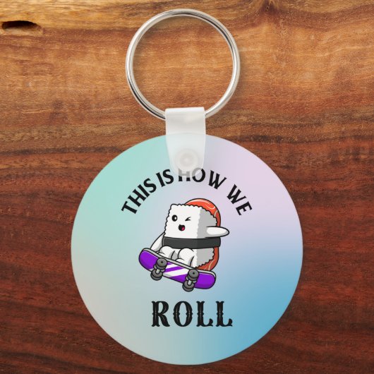Zo rollen we! sleutelhanger (Voorkant)