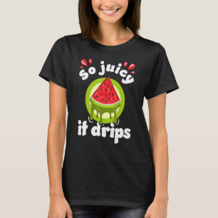 Zo sappig dat het druipt Watermeloen Zomer Mannen T-shirt