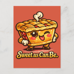 Zo Schattig Als Kan - Appel Annie - Foodie Vriende Briefkaart