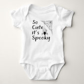 Zo Schattig dat het Griezelig is (Design #2) Romper (Voorkant)
