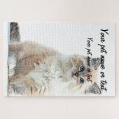 Zo Schattig en Cute, Ragdoll Cat Legpuzzel (Horizontaal)