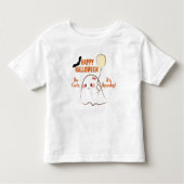 Zo Schattig, Het Is Een Enge Meisje Haar 1e Hallow Kinder Shirts (Voorkant)