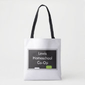 Zo schattig Homeschool Co-op-thema Tote Bag (Voorkant)