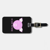 zo schattig, zo lekker varkensvlees bagagelabel (Voorkant horizontaal)
