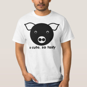 zo schattig, zo lekker varkensvlees t-shirt