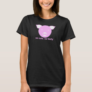 zo schattig, zo lekker varkensvlees t-shirt