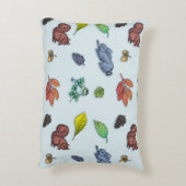 Zo Schattige bosdieren herfstflora Accent Kussen (Achterkant (Verticaal))