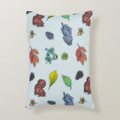 Zo Schattige bosdieren herfstflora Accent Kussen (Voorkant(Verticaal))