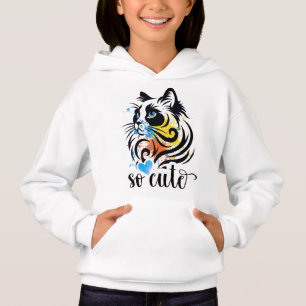 Zo Schattige Cat Splash - Kleurrijke Artistic Kat