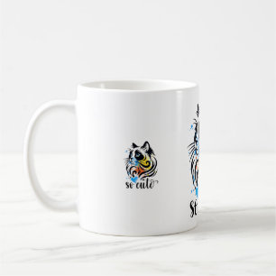 Zo Schattige Cat Splash – Kleurrijke Artistic Kat Koffiemok