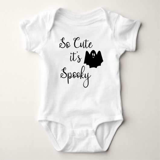 Zo Schattige dat het Spookey is Romper (Voorkant)