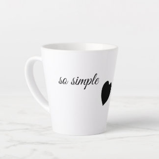 Zo Simpel — Minimalistische Hart Mok