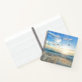 Zo, Sky. Zee. Zand. Beach Scene Notitieboek (Binnen)