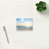 Zo, Sky. Zee. Zand. Beach Scene Post-it® Notes (Kantoor)