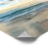 Zo, Sky. Zee. Zand. Beach Scene Poster (Hoek)